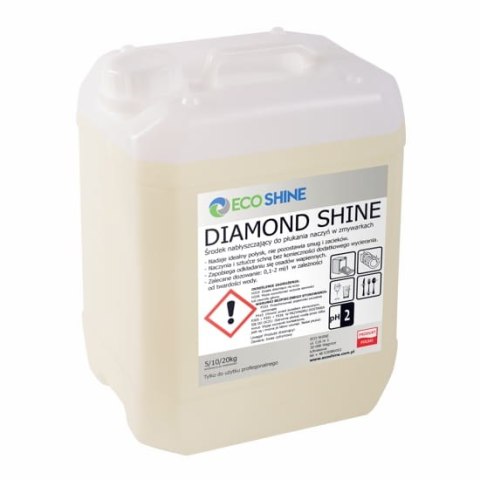 DIAMOND SHINE 10l - Płyn nabłyszczający, płuczący do zmywarki