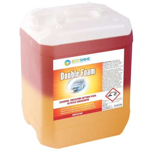 DOUBLE FOAM 5L - Dwufazowa aktywna piana do mycia pojazdów i części