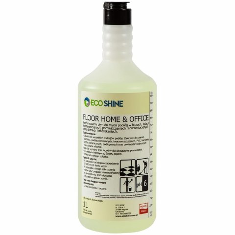 FLOOR HOME & OFFICE 1L - Perfumowany, skoncentrowany płyn do mycia podłóg