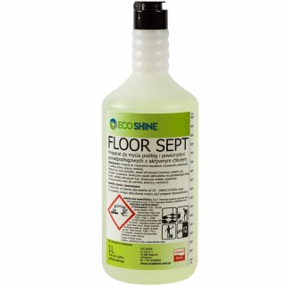 FLOOR SEPT 1L - Płyn z aktywnym chlorem do mycia podłóg