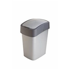 Kosz na śmieci FLIP BIN 25L srebrny/szary