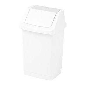 Kosz uchylny Curver click 9L biały