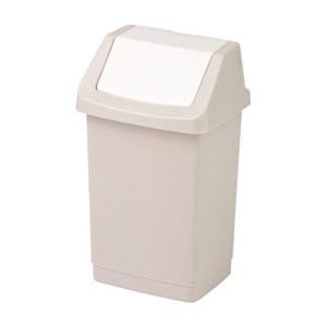 Kosz uchylny Curver click it 15L kremowy
