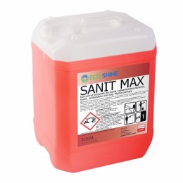 SANIT MAX 10L - Koncentrat czyszcząco-odkamieniający do toalet i łazienek