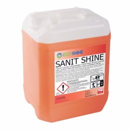SANIT SHINE 10L - Pianka czyszcząco-odkamieniająca do toalet i łazienek