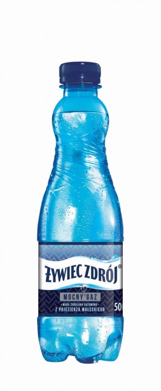 Woda Żywiec Zdrój gazowana 0,5L 12szt=zgrzewka