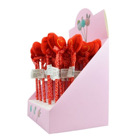 Długopis standardowy Z SERDUSZKIEM wkład niebieski Arpex (WA7477)