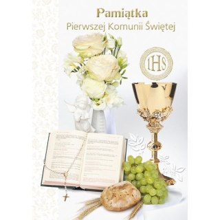 Kartka składana B6 komunia Pol-Mak