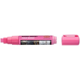 Marker specjalistyczny Toma różowy kredowy, różowy 8,0 - 5,0mm ścięta końcówka (To-291)