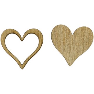 Ozdoba drewniana Craft-Fun Series serca Titanum (191007)