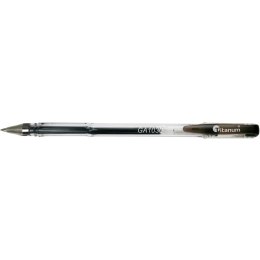 Długopis GA1030 Titanum czarny 0,7mm (GA1030)