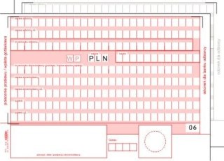 Druk offsetowy A6 polecenie przelewu wplata gotówka A6 1+1 100k. Stolgraf (PP5)