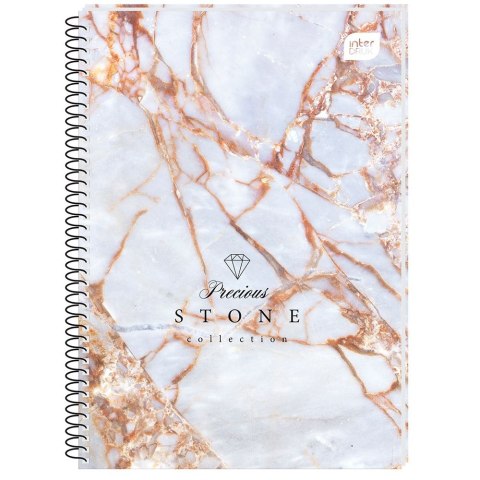 Kołozeszyt (kołonotatnik) A5 160k. 70g krata Interdruk (KOŁOZA5160M)