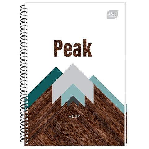 Kołozeszyt (kołonotatnik) A5 160k. 70g krata Interdruk (KOŁOZA5160M)