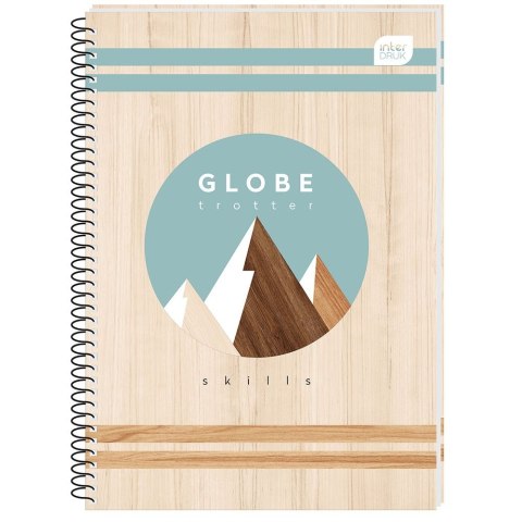 Kołozeszyt (kołonotatnik) A5 50k. krata Interdruk (KOŁOZA550M)