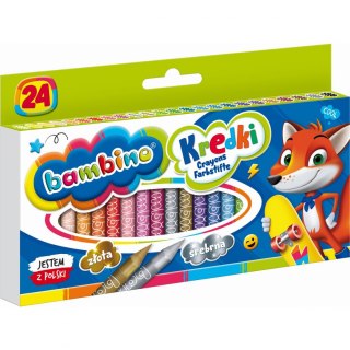 Kredki glinkowe Bambino 24 kol. St.Majewski