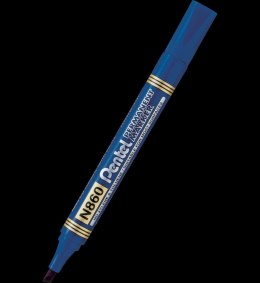 Marker permanentny Pentel N860, niebieski 1,5mm ścięta końcówka