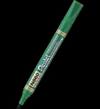 Marker permanentny wkład zielony 1,2-4,5mm ścięta końcówka Pentel