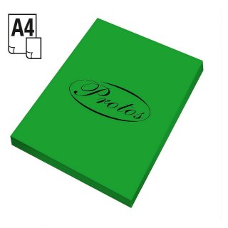 Papier kolorowy A4 zielony 100k. 80g Protos
