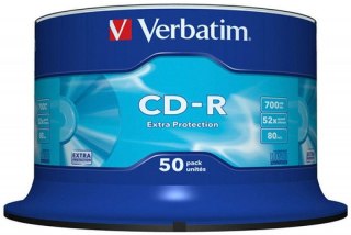 Płyta cd CD-R cake 50 700MB x52 Verbatim (43351)