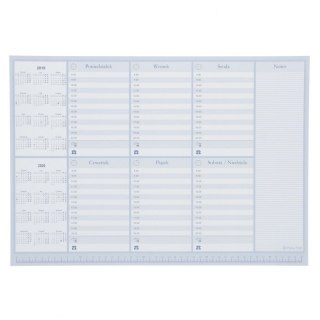 Podkład na biurko szary papier [mm:] 330x470 Panta Plast (0318-0001-99)