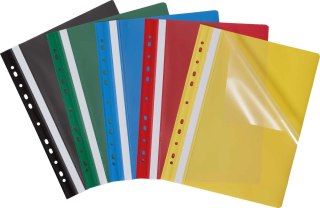 Skoroszyt A4 EVO wpinany granatowy polipropylen PP Bantex (400076701)