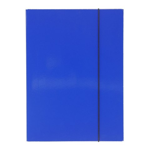 Teczka kartonowa na gumkę 1 A4 niebieski 450g VauPe (302/03)