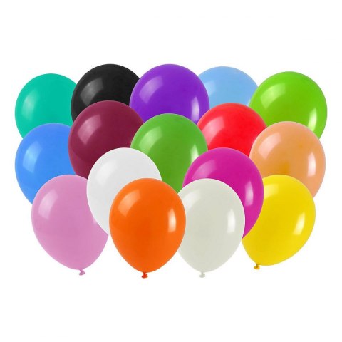 Balon gumowy Arpex pastelowe (6 szt.) mix 250mm (KB2354)