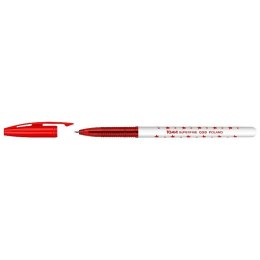 Długopis Toma gwiazdki czerwony czerwony 0,3mm (TO-059 2 2)