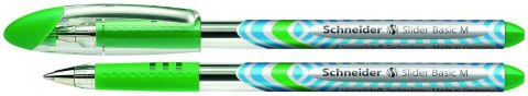 Długopis żelowy Slider Basic wkład zielony 1,0mm Schneider (SR151104)