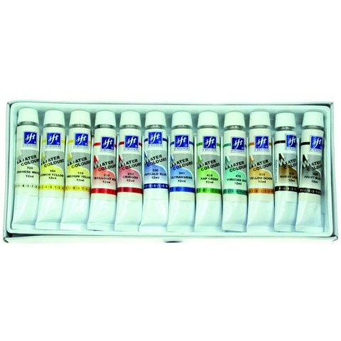 Farby akwarelowe Firster w tubach 12ml 12 kolor. (FWC-121) Farby akwarelowe Firster w tubach 12ml 12 kolor. (FWC-121)