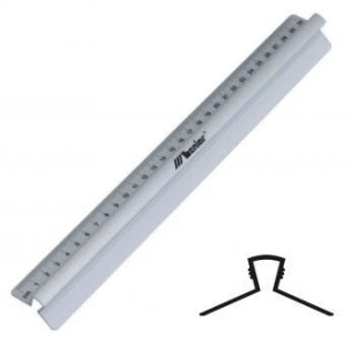 Linijka aluminiowa 20cm Leniar (30316)