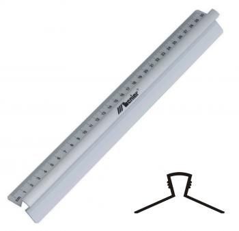 Linijka aluminiowa 30cm Leniar (30317)