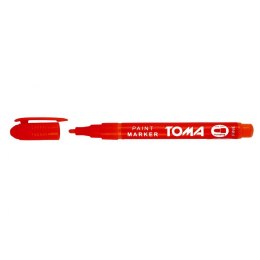 Marker olejowy Toma, czerwony 1,5mm okrągła końcówka