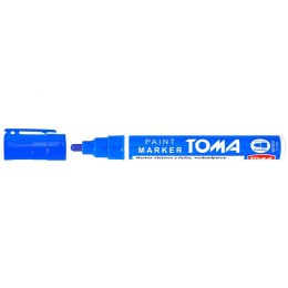 Marker olejowy Toma, niebieski 2,5mm okrągła końcówka (TO-440 1 2)