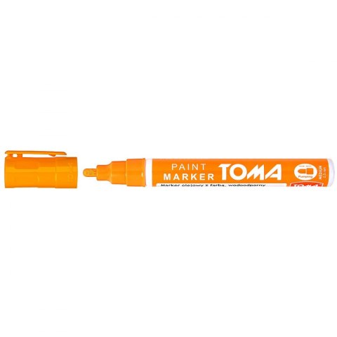Marker olejowy Toma, pomarańczowy 2,5mm okrągła końcówka (TO-440 5 2)
