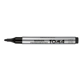 Marker permanentny Toma, czarny 1,5mm okrągła końcówka (TO-090 3 2)