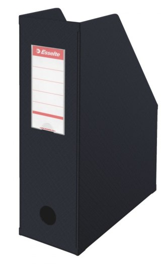 Pojemnik na dokumenty pionowy A4 czarny PVC PCW Esselte (56077)