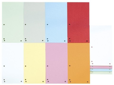 Przekładka czysta 1/3 A4 szara 190g 100k Donau (8620100-13PL)