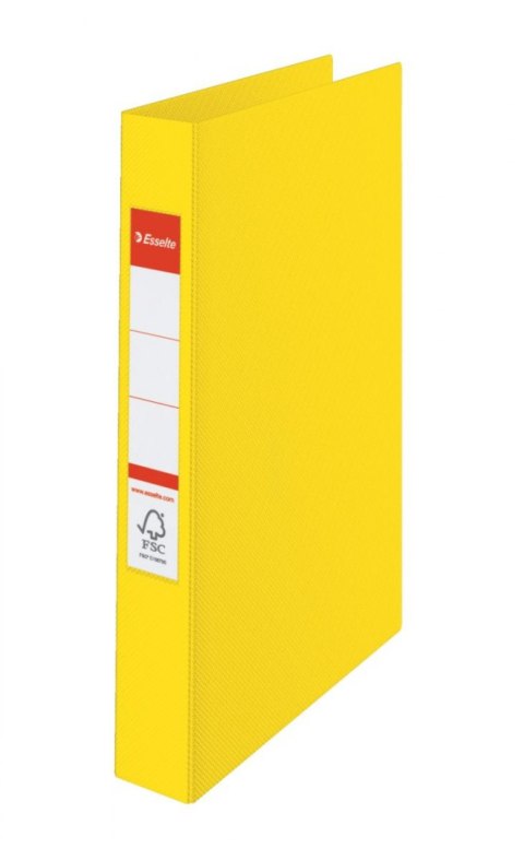 Segregator ringowy Esselte Vivida A4 25mm żółty (14450) Segregator ringowy Esselte Vivida A4 25mm żółty (14450)