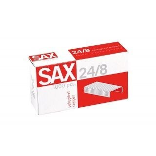Zszywki 24/8 Sax miedziane 1000 szt (ISAX24/8)