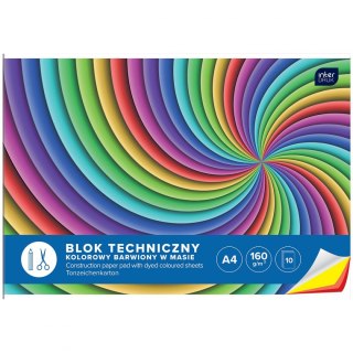 Blok techniczny bloki A4 biały 160g 10k Interdruk (BLTK)