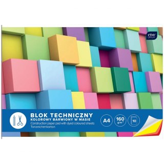 Blok techniczny bloki A4 biały 160g 10k Interdruk (BLTK)