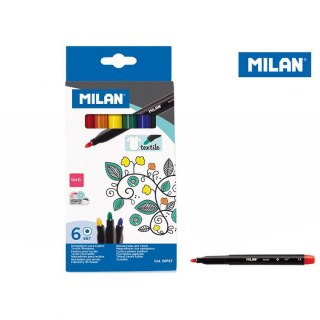 Flamaster do tkanin 6 kol. Milan (06P6T)