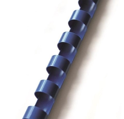 Grzbiety do bindowania plastikowe 12,5 mm niebieskie (405082)