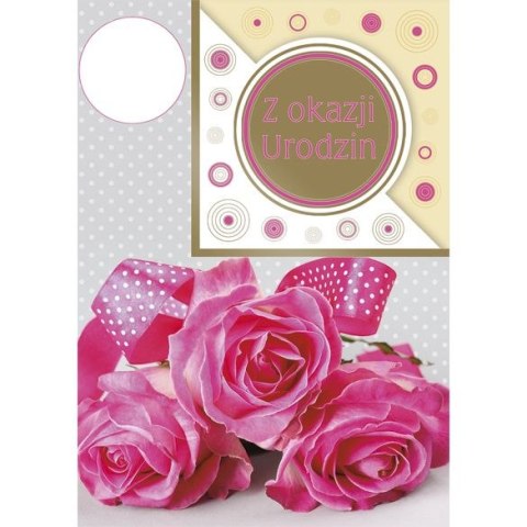 Kartka urodzinowa wycinana Pol-Mak z możliwością ustawienia cyfr B6 (B6S_URPA) Kartka urodzinowa wycinana Pol-Mak z możliwością ustawienia cyfr B6 (B6S_URPA)