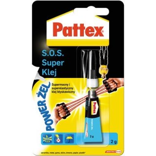 Klej w tubie SUPER POWER ŻEL S.O.S. 2g Pattex (HEPA1471937)