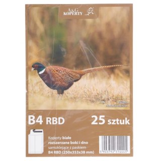 Koperta B4 hk biała [mm:] 250x353 WZ Eurocopert 25 sztuk