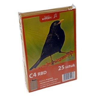 Koperta C4 hk rbd brązowa [mm:] 229x324 WZ Eurocopert 25 sztuk
