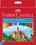 Kredki ołówkowe Zamek 24 kol. Faber Castell (120124)